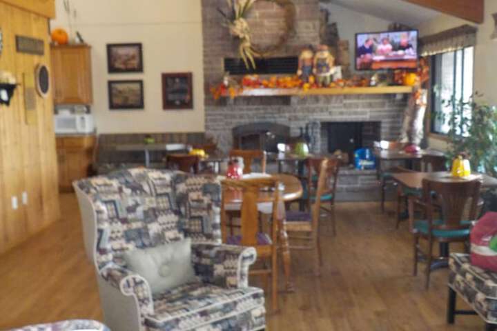 Lobby sitting area