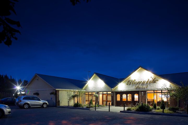 Front of property - evening/night