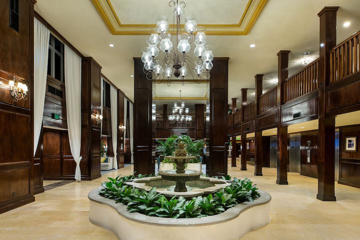 Interior entrance