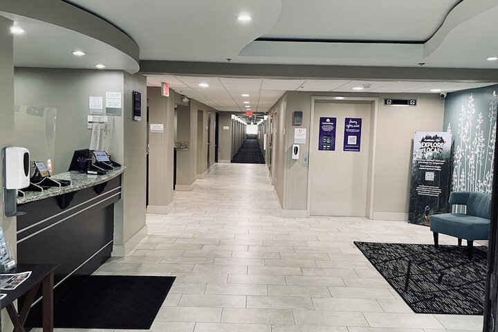 Lobby sitting area