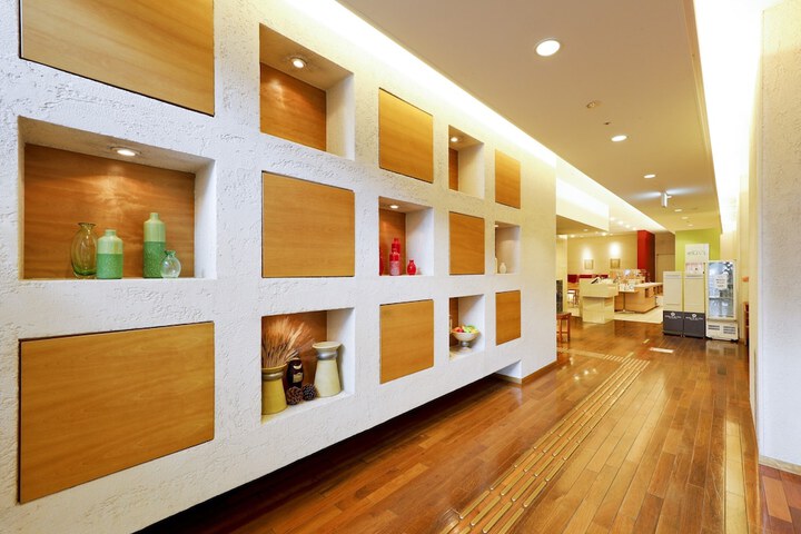 Interior entrance