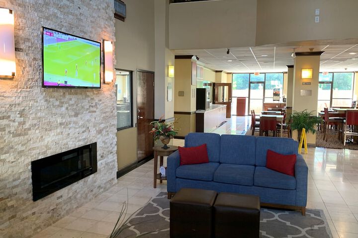 Lobby sitting area