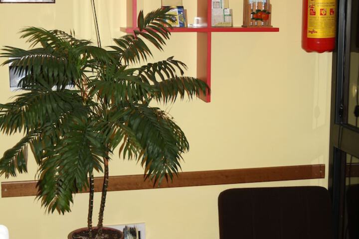 Interior entrance