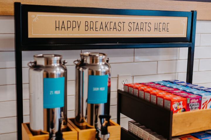 Breakfast buffet