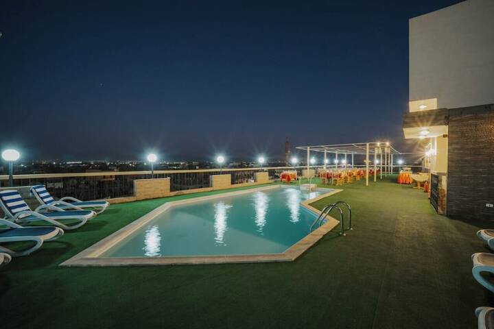 Rooftop terrace