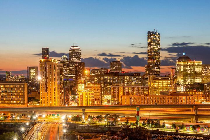 City view from property