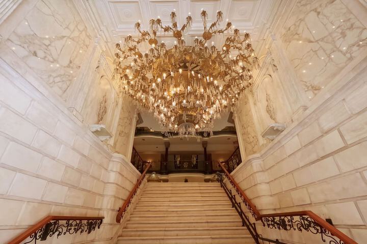 Interior entrance