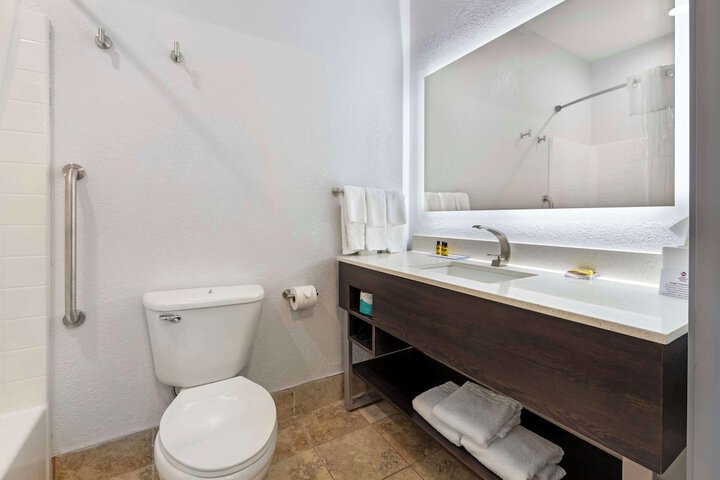 1 King Bed Hearing Accessible Room (14 of 21)