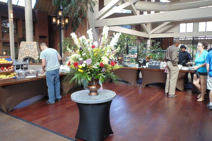 Breakfast area