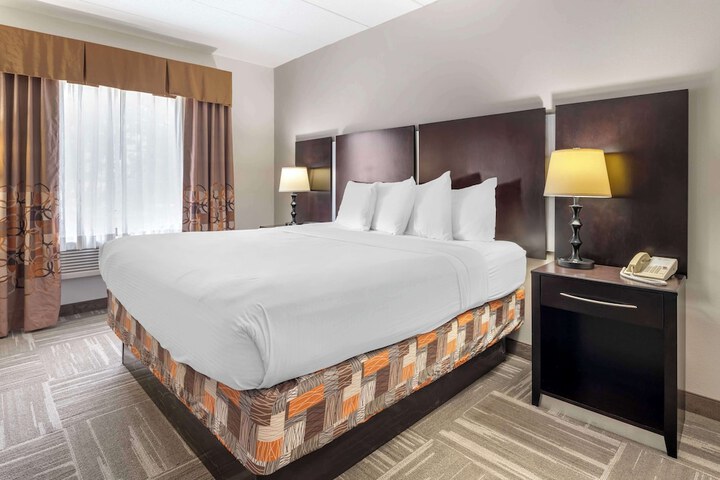 1 King Bed Microwave, Refrigerator High Speed Internet Accessible Full Breakfast (6 of 7)