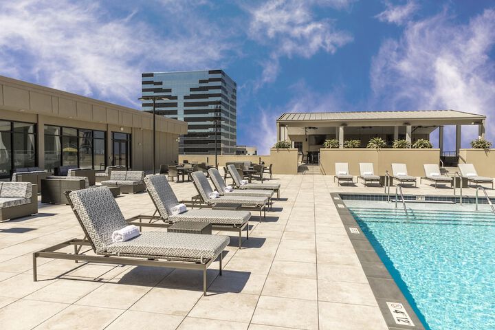 Rooftop pool
