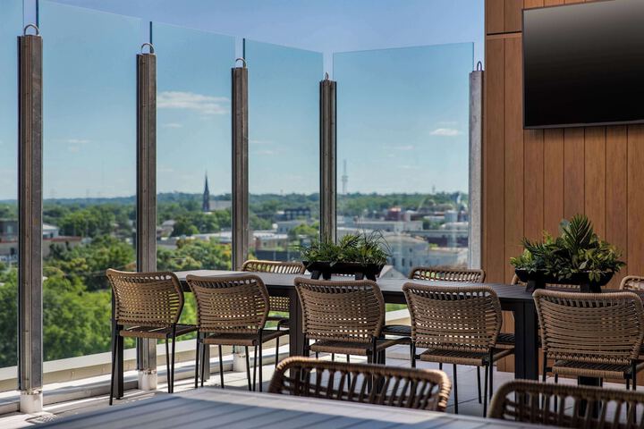 Rooftop terrace