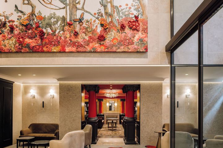 Lobby sitting area