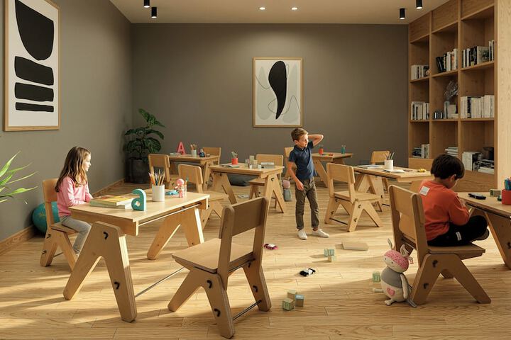 Children's play area - indoor