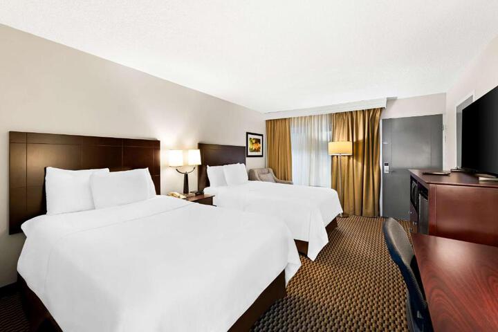 2 Double Beds High Speed Internet Accessible Microwave and Refrigerator Pet Friendly Room Full Breakfast (6 of 8)