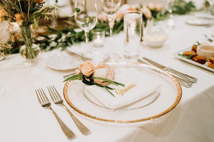 Indoor wedding