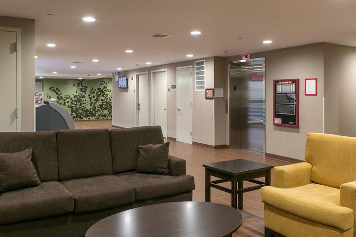 Lobby sitting area