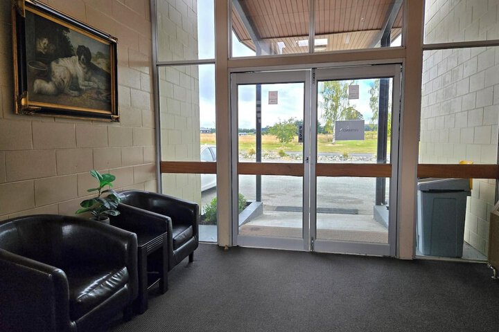 Interior entrance