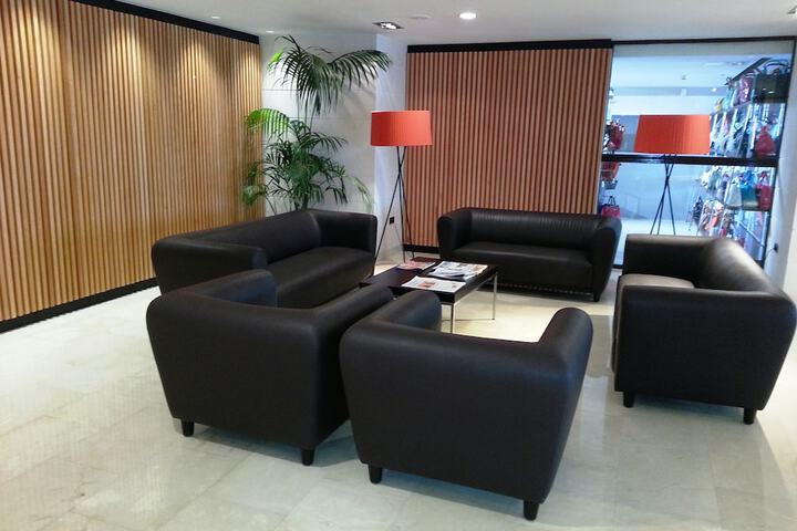 Lobby sitting area