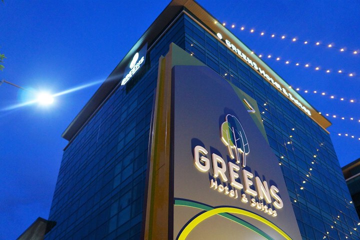 Exterior of Greens Hotel & Suites