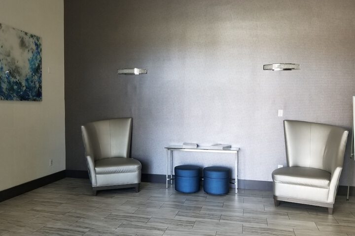 Lobby sitting area