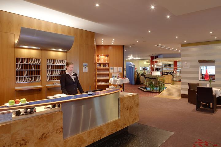 Interior entrance
