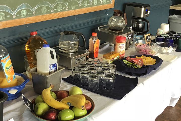 Breakfast buffet