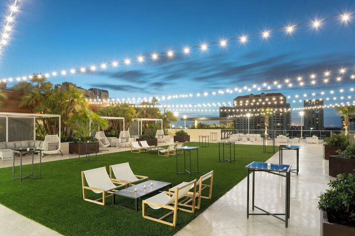 Rooftop terrace
