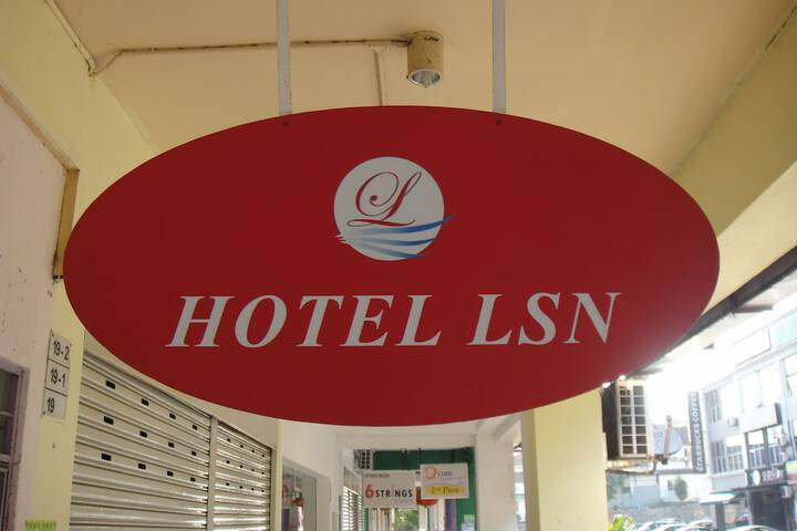 Outside Hotel