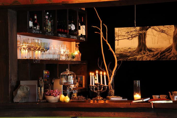 Interior entrance