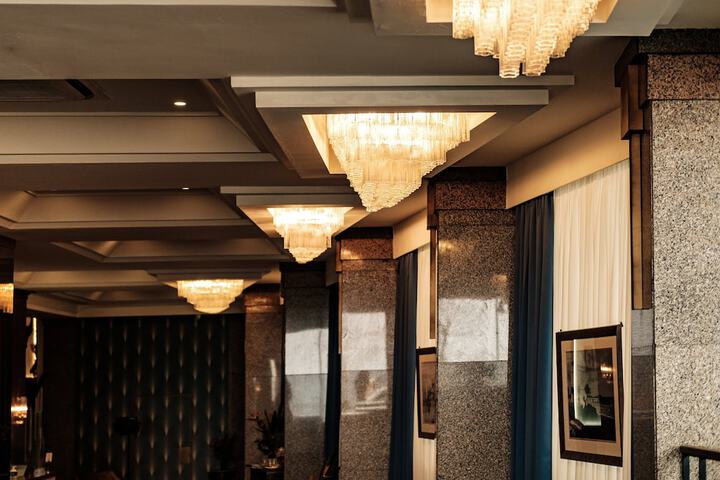 Interior entrance