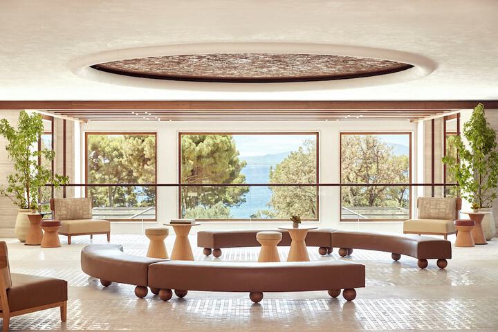 Lobby sitting area