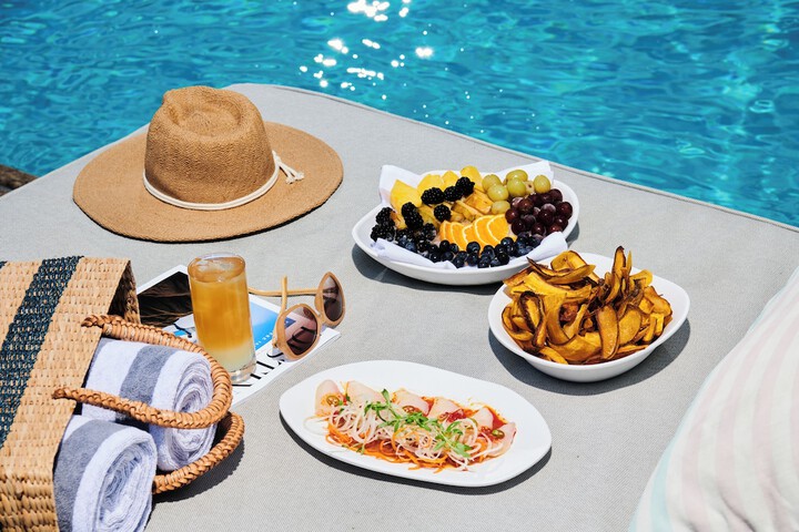 Rooftop pool