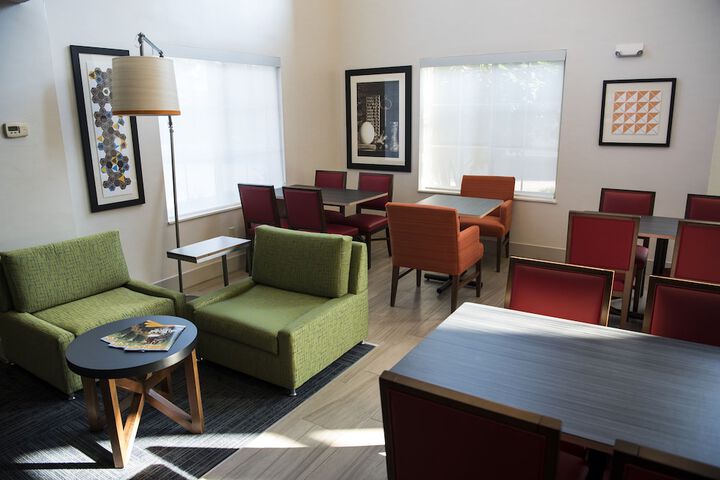 Lobby sitting area