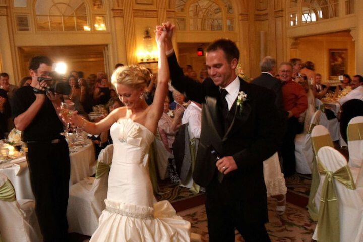 Indoor wedding