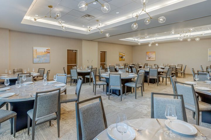 Reception hall
