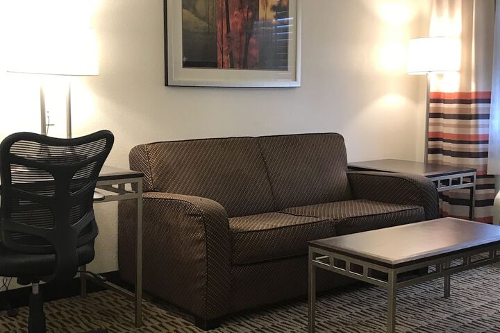 1 King Bed Mobility Hearing Impaired Accesible Studio Suite (8 of 17)