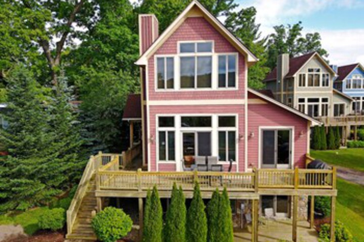 Exterior of Weather or Not Four Bedroom Holiday Home