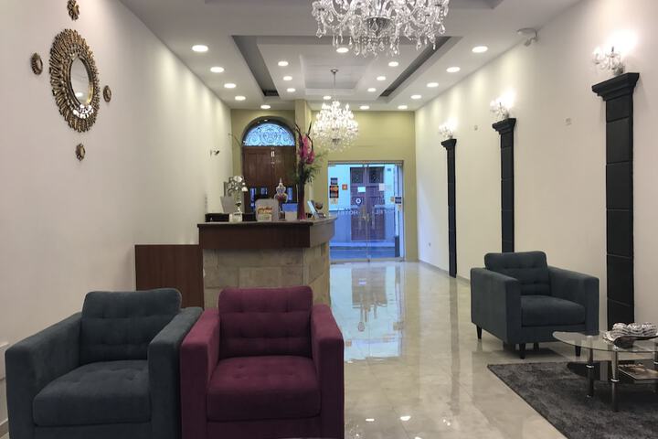 Interior entrance