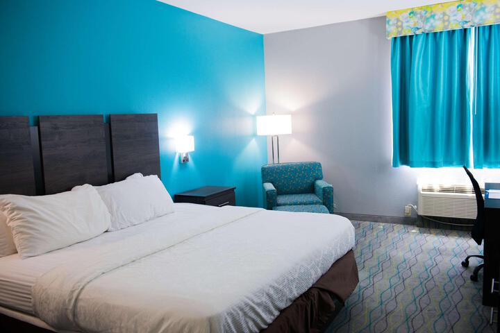1 King Bed High Speed Internet Accessible Microwave, Refrigerator Work Desk Full Breakfast (4 of 10)