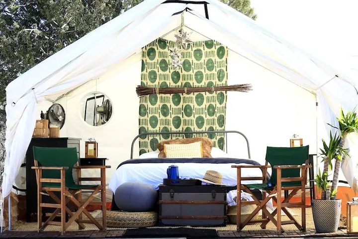 Exterior of Out of Africa Safari Glamping Village