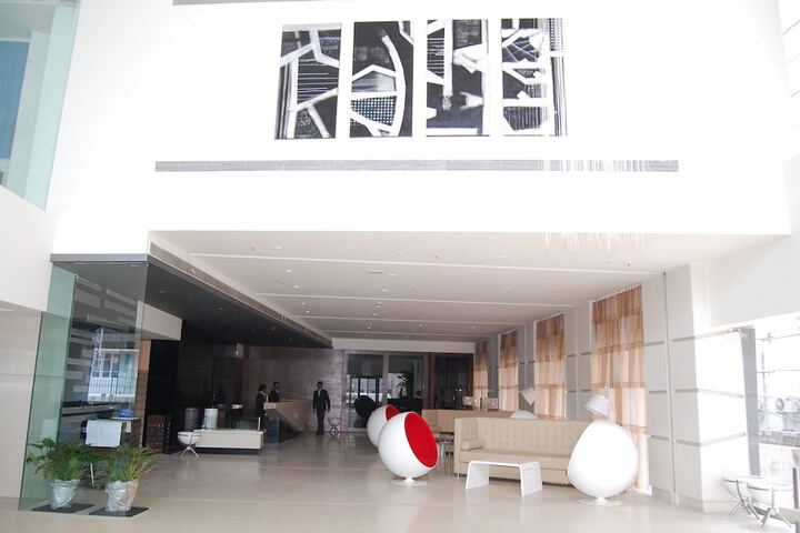 Interior entrance