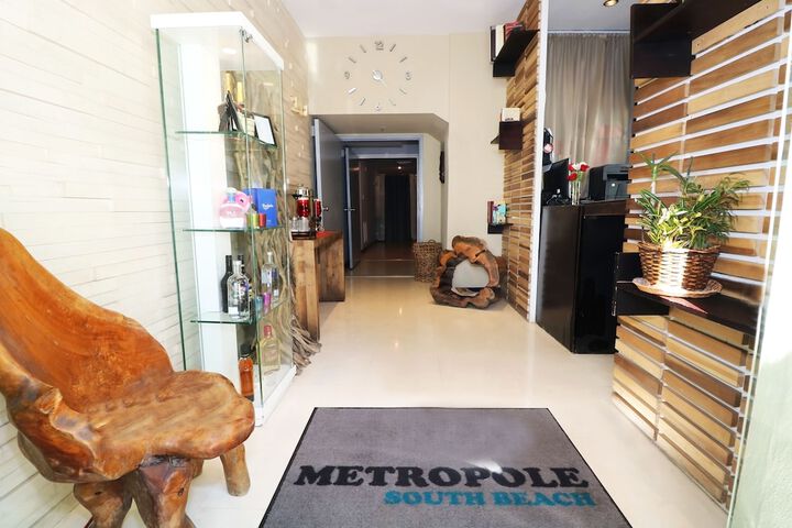 Interior entrance