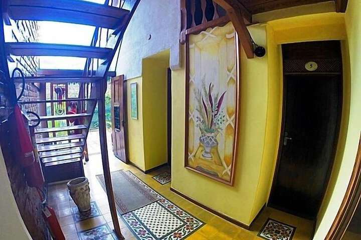 Interior entrance