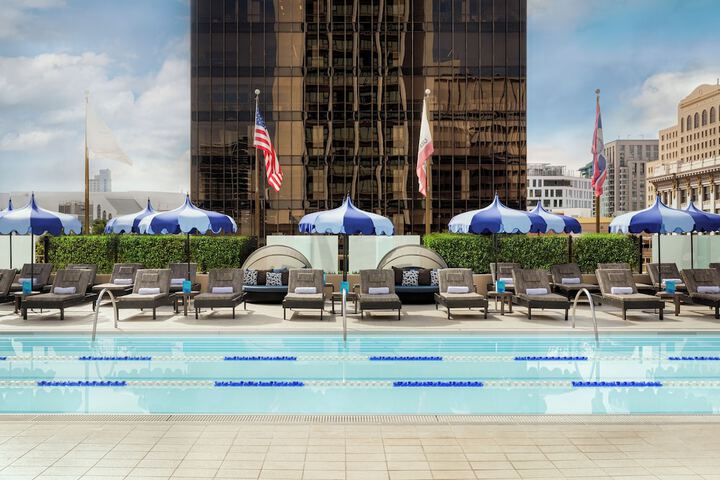 Rooftop pool