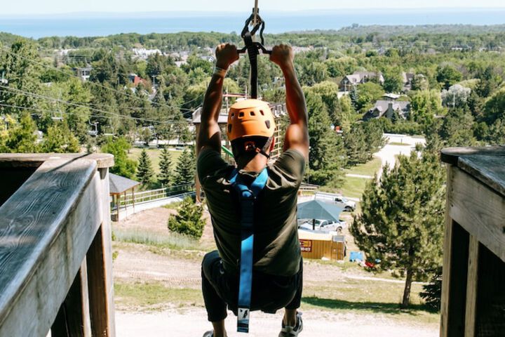Ziplining