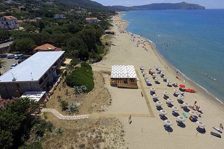 Residence Le Palme - Appartamenti sul mare - Spiaggia tra Palinuro e Caprioli