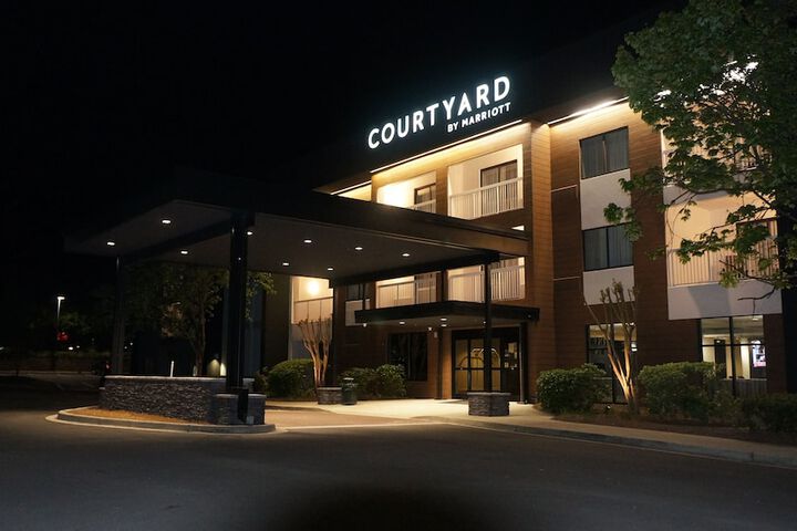 Front of property - evening/night