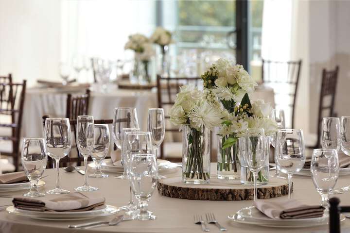 Indoor wedding