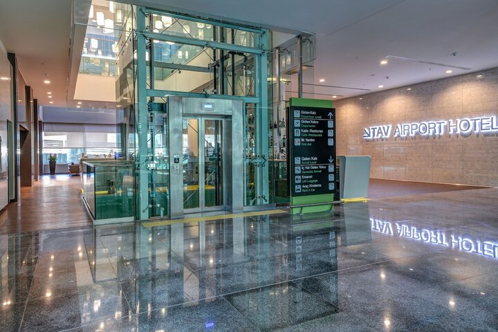 Interior entrance